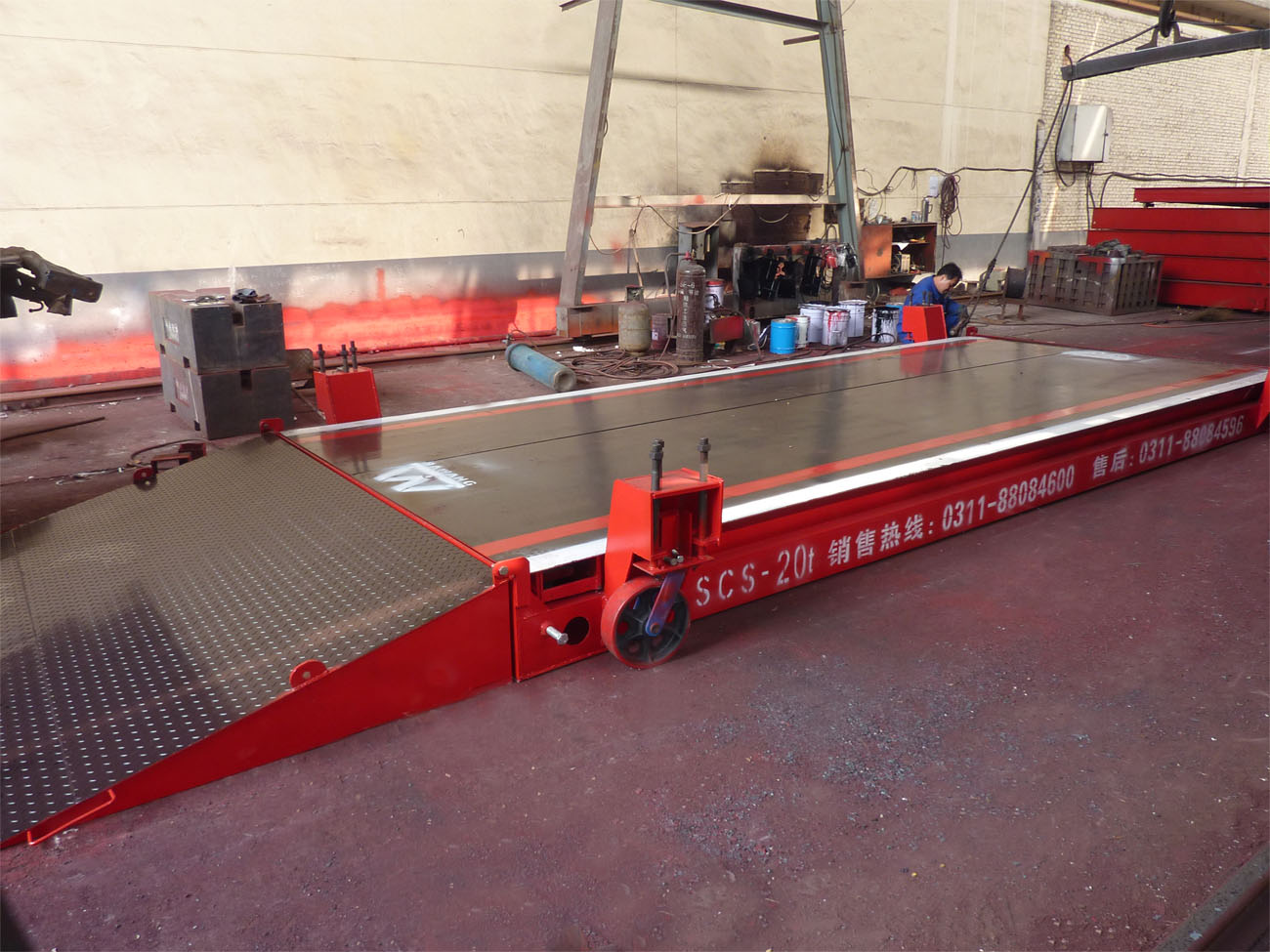 SCS-20t 移動地磅